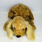 Dakin Puppy Dog Plush Hand Puppet 12  Light Brown Spaniel Vintage 1983 Korea