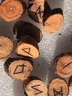 Wooden Runes Futhark Runes 25