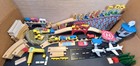 80pc Wooden Trains Tracks Riser Planes Car Dozer Airport Thomas Kidkraft Brio -z