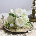 Artificial Peony Rose Flowers Faux Silk Floral Home Wedding Garden Vase Decor