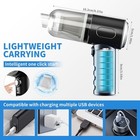 Compressed Air Duster-vacuum Keyboard Cleaner-air Blower 3-in-1-electric Air