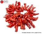 50-70mm Branch Natural Genuine Red Coral For Jewelry Making Diy Strand 15 
