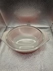 Vintage Pyrex Pink Daisy 043 1 5 Qt Mrs  Maisel Oval Casserole 1-1 2 Qt With Lid