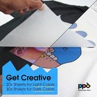 20 Sheets 8 5x11  - Inkjet Iron-on Heat Transfer Paper For Mixed Light   Dark   