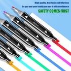 80 Colors Markers Graphic Drawing Painting Alcohol Art Dual Tip Sketch Pens Us