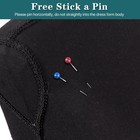 Adjustable Female Mannequin Torso With Tripod Base - 60-67 Inch  Black