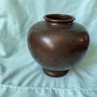 Antique Bronze Vase Meiji Era Japanese Art Decoration