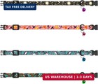 4pcs Breakaway Cat Collars With Bell - Cute Soft Adjustable Safety Kitten Collar