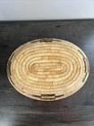Vintage Native American Handwoven Coiled Basket tray-papago Tohono O   odham