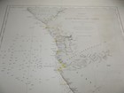 1898 West Africa Coastal Map Point Banda  congo  To River Coanza  angola  21x28