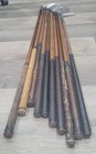 10 Antique Vintage 1920 s Interesting Many Lofts Hickory Wood Shaft Golf Clubs