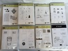 Stampin Up Retired Rubber Cling Mount Stamp Sets Excellent Condition