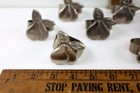 Set Of 12 Vintage Pewter Fruit 2    Napkin Rings Cherries Grape Apples Pears 
