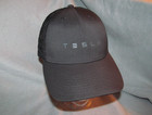 Tesla  find Me In Deep Space  Referral Winner Black Trucker Ball Hat Sport Cap M