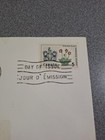 1966 Canada First Day Cover 5 Cent Stamp Pitcher Plant Newfoundland Art Cachet