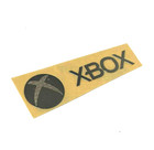 1 Pc Metallic Sticker Label Decal Badge For Xbox  45mm X 15mm