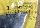 John Deere 650 750 850 950 1050 Tractor Hood Ornament Part  Ch11970