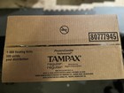 500 Tampons 73010 Vending Machine Tampax Regular Absorbency Pack Complete Box