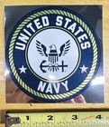 Us Navy 4 Inch Shiny Decal bumper Sticker