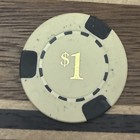  1 Vintage Casino Poker Chip Unidentified