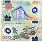 2007 Papua New Guinea 100 Kina P-33 New Unc Banknotes