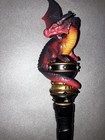 Great Wolf Lodge Magiquest Red Dragon Topper With Undermoon Magic Wand Souvenir