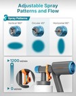 Tilswall Handheld Paint Sprayer Dreamer600 Hvlp Spray Gun For Painting Blue