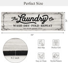 Laundry Room Rug Runner 20 x59  Waterproof Rubber Laundry Mat Non Slip Kitchen