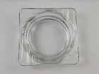 Vintage Anchor Hocking 4    Glass Ashtray Square New Lot Of 3