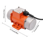 60w 110v Vibration Motor With Speed Controller Electric Vibration Motor