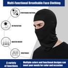 Balaclava Face Mask Summer Cooling Neck Gaiter Uv Protector Motorcycle Ski Scarf