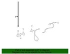 Genuine Gm 2006-2010 Hummer H3 H3t Adventure Alpha Base Radio Antenna 15114228