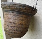 Antique 19th Century Cast Iron Bee Hive Hanging Country Store String Holder