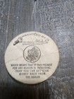     Antique Bull Durham Tobacco Paper Plug Tag 1900s-1920s Blackwell s Original