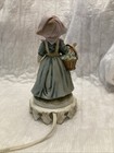 Vintage Underwriters  Laboratories Portable Lamp Porcelain Girl Night Light