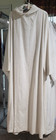 C M Almy Choir Server Alb Tunic Linen Shade Front Wrap 59  Long Super Nice
