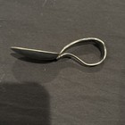 C1904 Original 1847 Rogers Bros  Silverplated Vintage Grapes Curved Baby Spoon