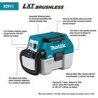 Makita 18v Lxt Li-ion Brushless 2gal Hepa Wet dry Vacuum  bare Tool 