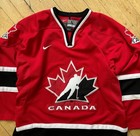 Team Canada Vintage Nike Olympic Hockey Jersey Size Large
