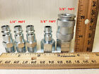 Milton V-style Highflowpro Steel 3 8  1 4  High Flow Pro Coupler   Plug Set Of 5