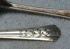   Vintage - Wm A Rogers - Silverplate - Bullion Soup Spoon - Rosalie Pattern   