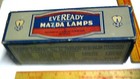 Ge Eveready Mazda Lamp Vintage Light Bulb Collectible Old Car Garage Memorabilia