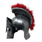Roman Spartan Warrior Helmet For Adults     Greek Soldier Medieval Costume Headwea