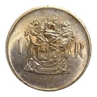1969 South Africa 1 Rand Silver Coin African World Coin Uncirculated 
