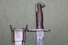 Us Military Ww2 M1 Garand  03a3 Cut Down Bayonet Original 10 Inch Afh 1942 Jk35c
