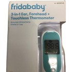 Frida Baby 3in1 Ear And Forehead Touchless Thermometer Infrared Temperature New