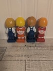 Vintage Tyco Super Blocks Block Family Pre-school 2 Boys   2 Girls Vinyl Figures