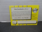 Dale Earnhardt Sr  Autographed Race Card 1990  Maxx   hf1  Holly Farms
