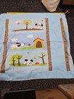 Dogs At Play Quilt Top quilted Panels