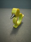 Mcm Vintage Bird Bakelite Catalin Napkin Ring Green